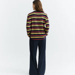Camiseta THINKING MU Emily R Rex Yarnd Dyed Multicolor - vista oficial 5