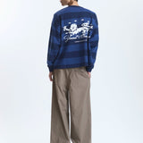 Sudadera YUXUS Aeth "Memories" Crewneck Navy
