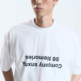 Camiseta YUXUS Off "Memories" White