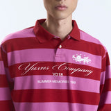 Polo YUXUS Fleur "Memories" Red