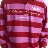 Polo YUXUS Fleur "Memories" Red