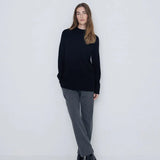 YERSE Santsa Anthracite Houndstooth Trousers