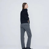 YERSE Santsa Anthracite Houndstooth Trousers
