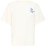 Camiseta ICHI Ihkamille Cloud dancer / nautical blue - ECRU