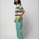 BOBO CHOSES Jacquard-Vichy-Pullover