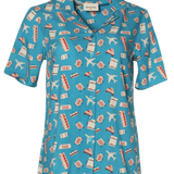 Camisa About Betty Vacation - ECRU