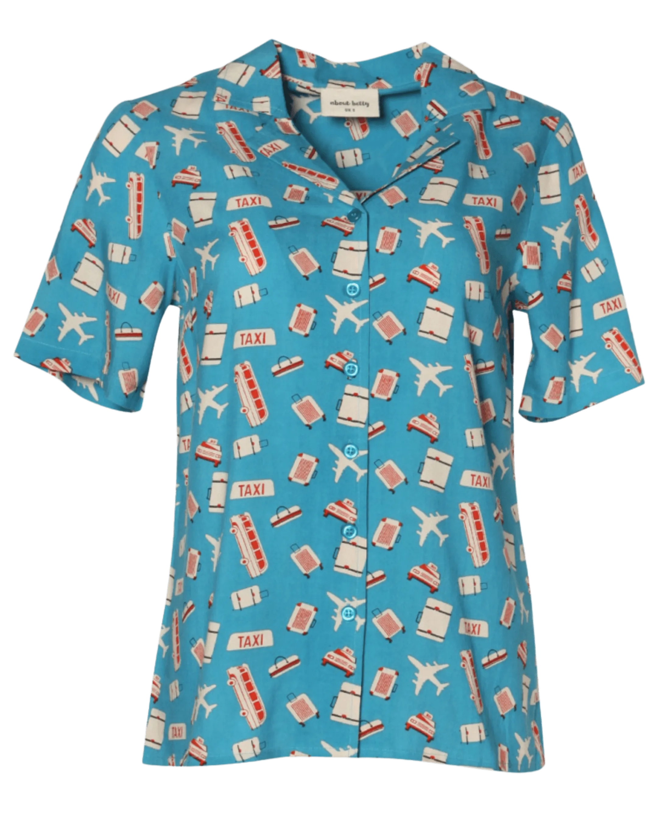 Camisa About Betty Vacation - ECRU