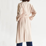 Abrigo 24Colours Gabardina Beige - ECRU