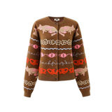 Cárdigan FRNCH Abyssin Ice Brown