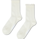 Calcetines HAPPY SOCKS Mini Diamond Mini Crew Sock - Blanco - foto de producto sobre fondo transparente