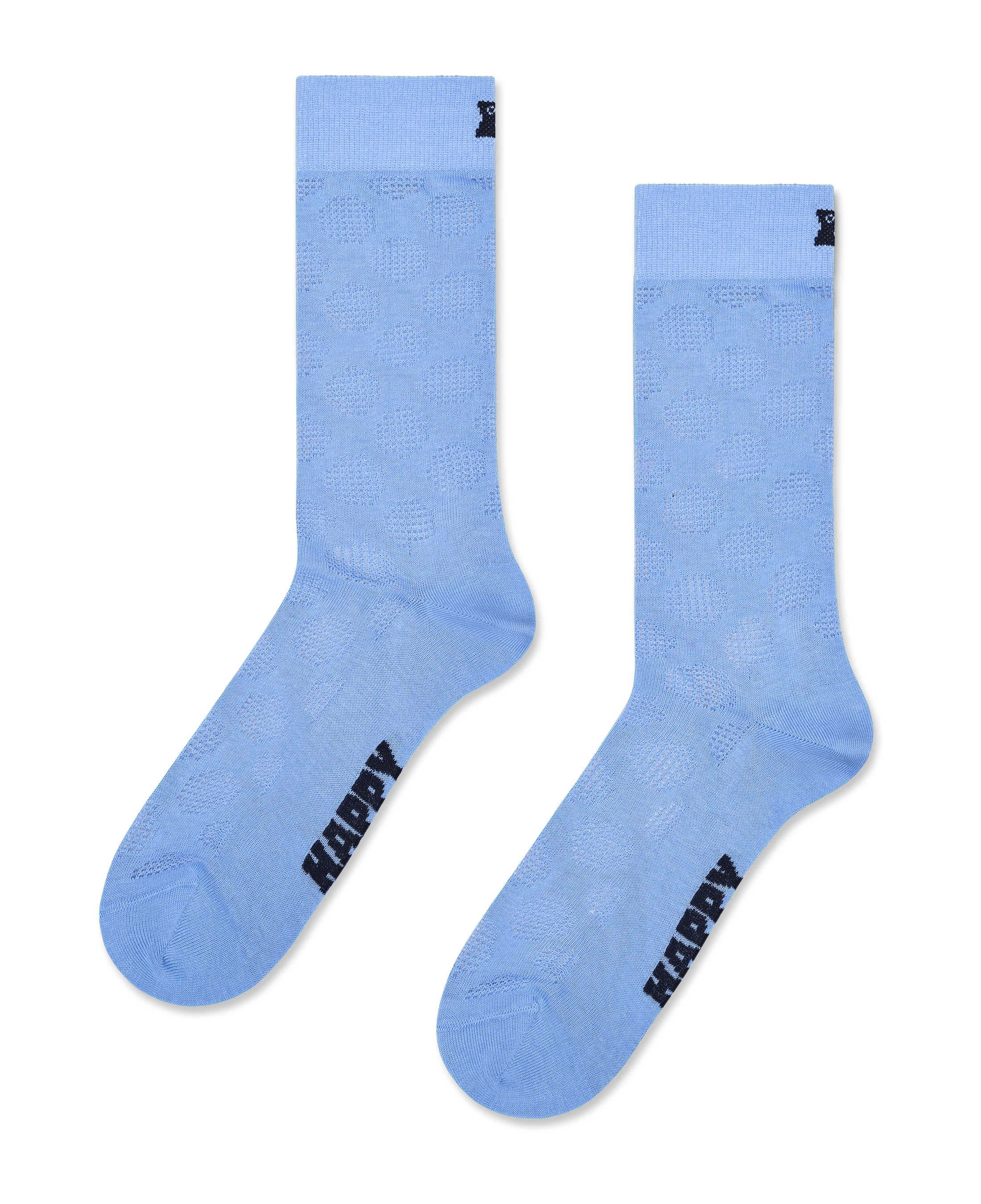 Calcetines HAPPY SOCKS Big Dot Sock - Azul - foto de producto sobre fondo transparente
