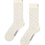 Calcetines HAPPY SOCKS Big Dot Sock - Blanco - foto de producto sobre fondo transparente