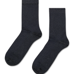 Calcetines HAPPY SOCKS Soft Lurex Short Crew Sock - Negro - foto de producto sobre fondo transparente