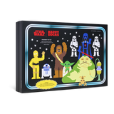 Pack de 6 calcetines HAPPY SOCKS STAR WARS™ 6-Pack Socks Gift Set - Azul - foto de producto sobre fondo transparente