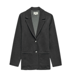 Americana Yerse Cuello Solapa Chocolate - ECRU