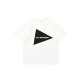 Camiseta AND WANDER Big Logo SS T Whihte
