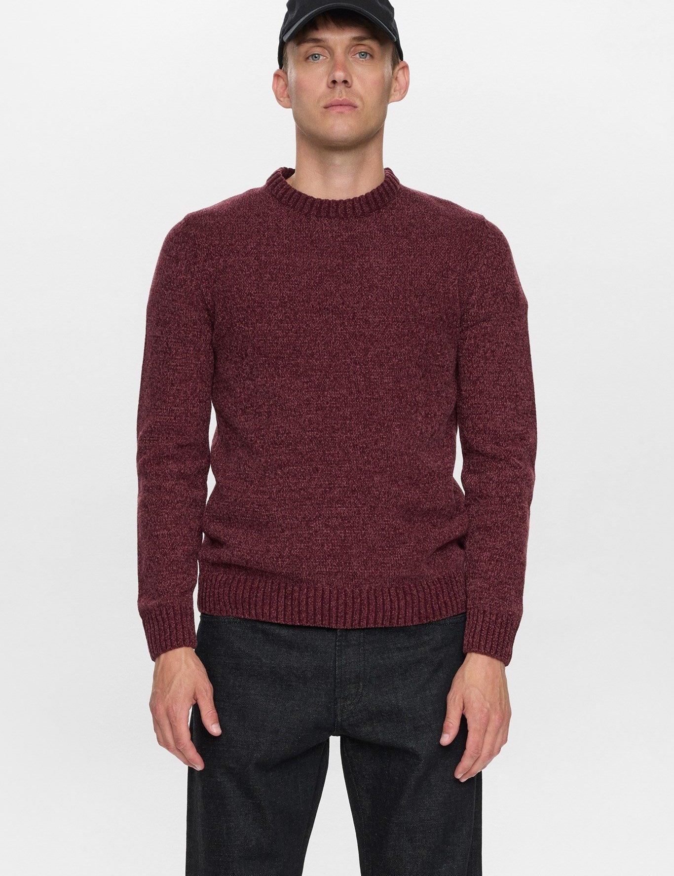 ANERKJENDT Sune Chenille Knit Vineyard Wine - foto oficial 4