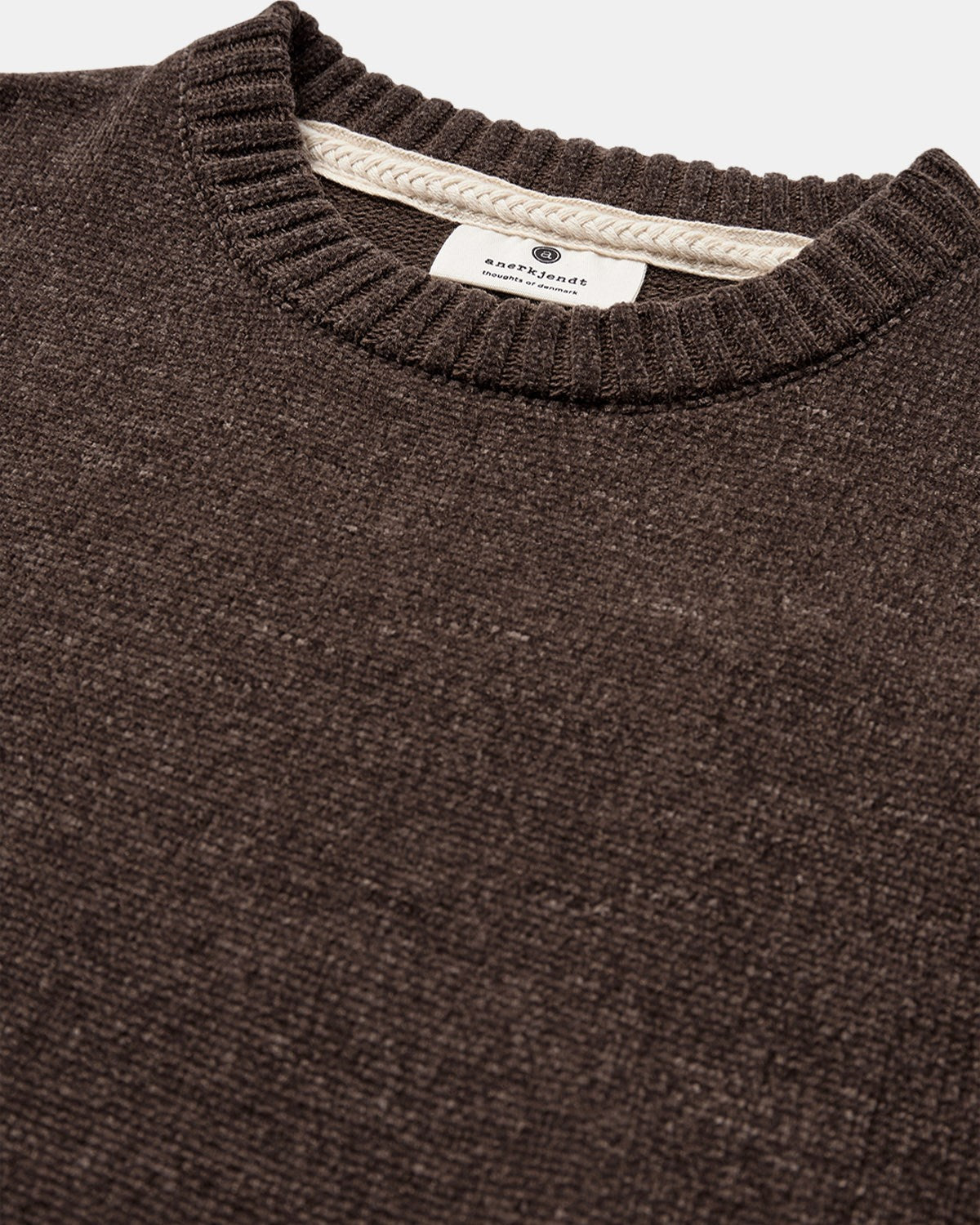 ANERKJENDT Sune Chenille Knit Chocolate Brown - foto oficial 3