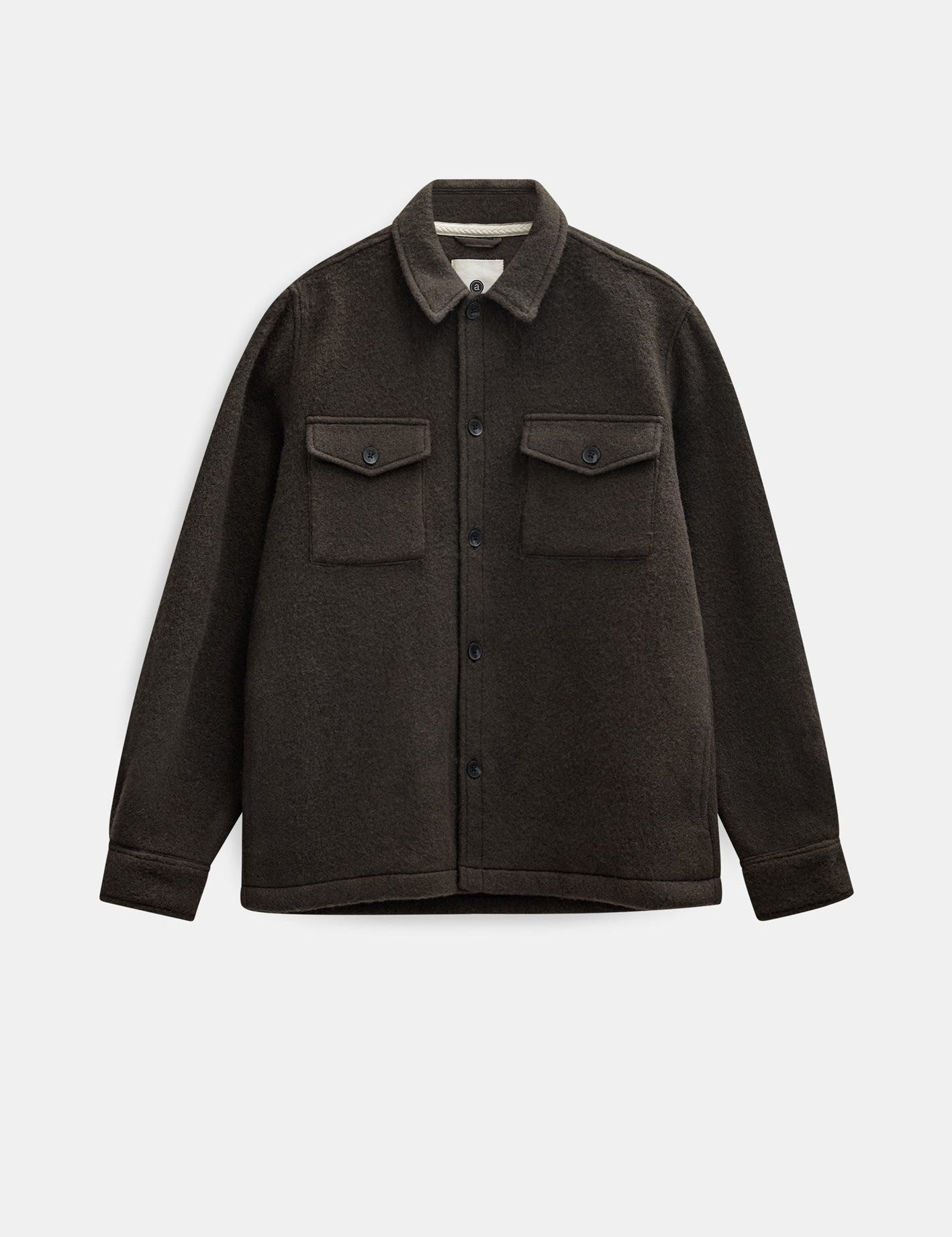 Oscar BOILED WOOL OVERSHIRT - Delicioso — vista 1