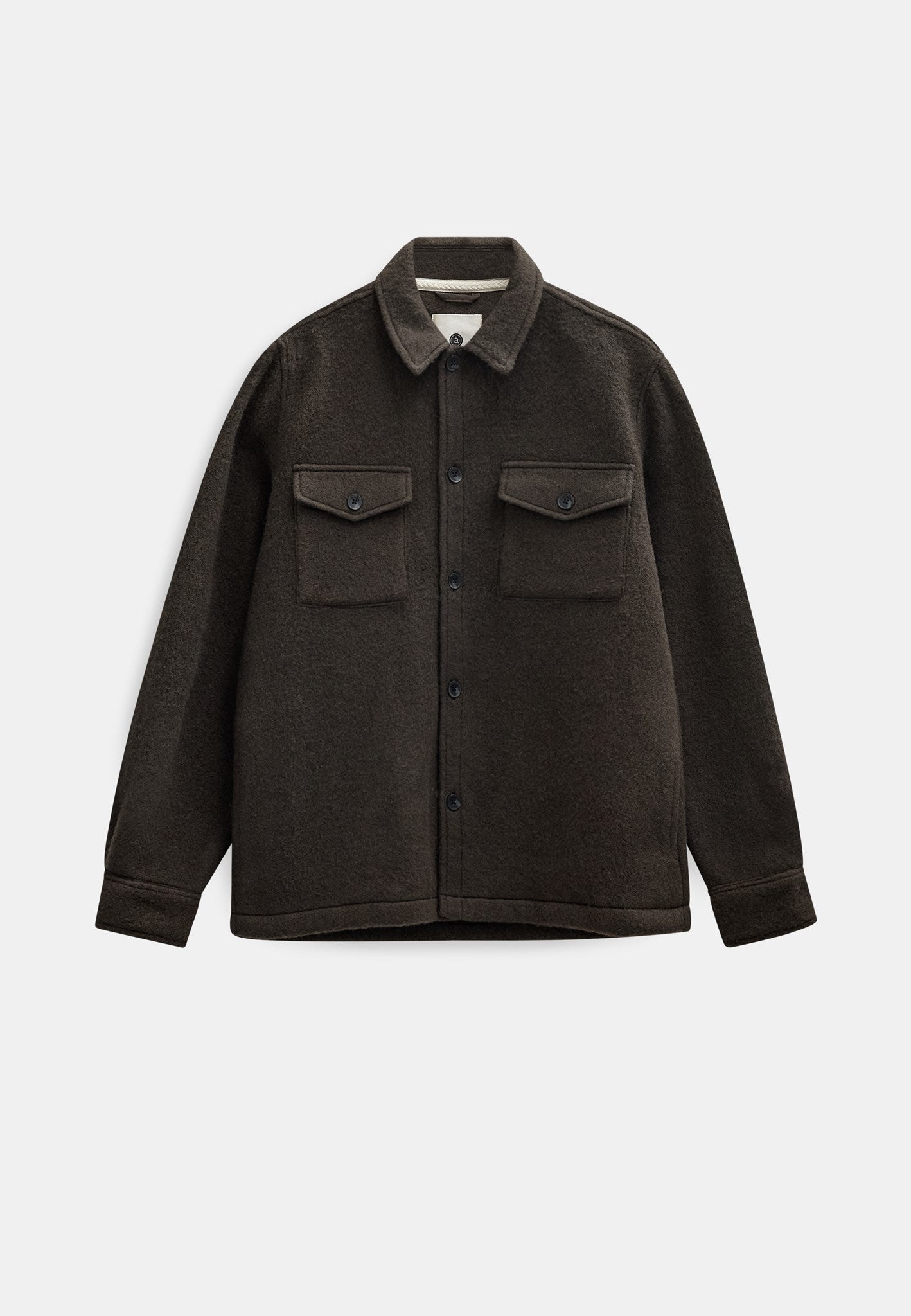 Oscar BOILED WOOL OVERSHIRT - Delicioso — vista 1