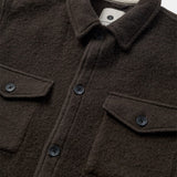 Oscar BOILED WOOL OVERSHIRT - Delicioso — vista 2