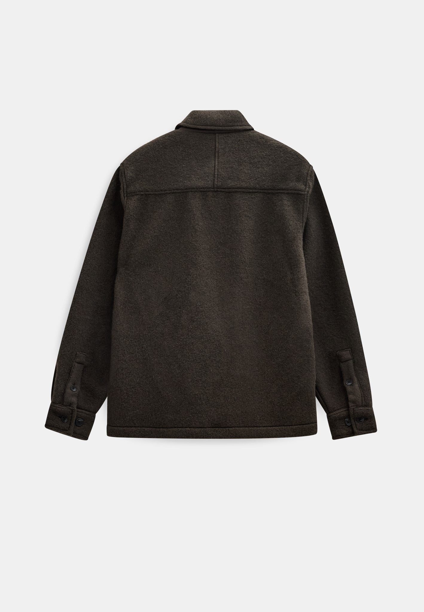 Oscar BOILED WOOL OVERSHIRT - Delicioso — vista 3