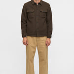 Oscar BOILED WOOL OVERSHIRT - Delicioso — vista 5