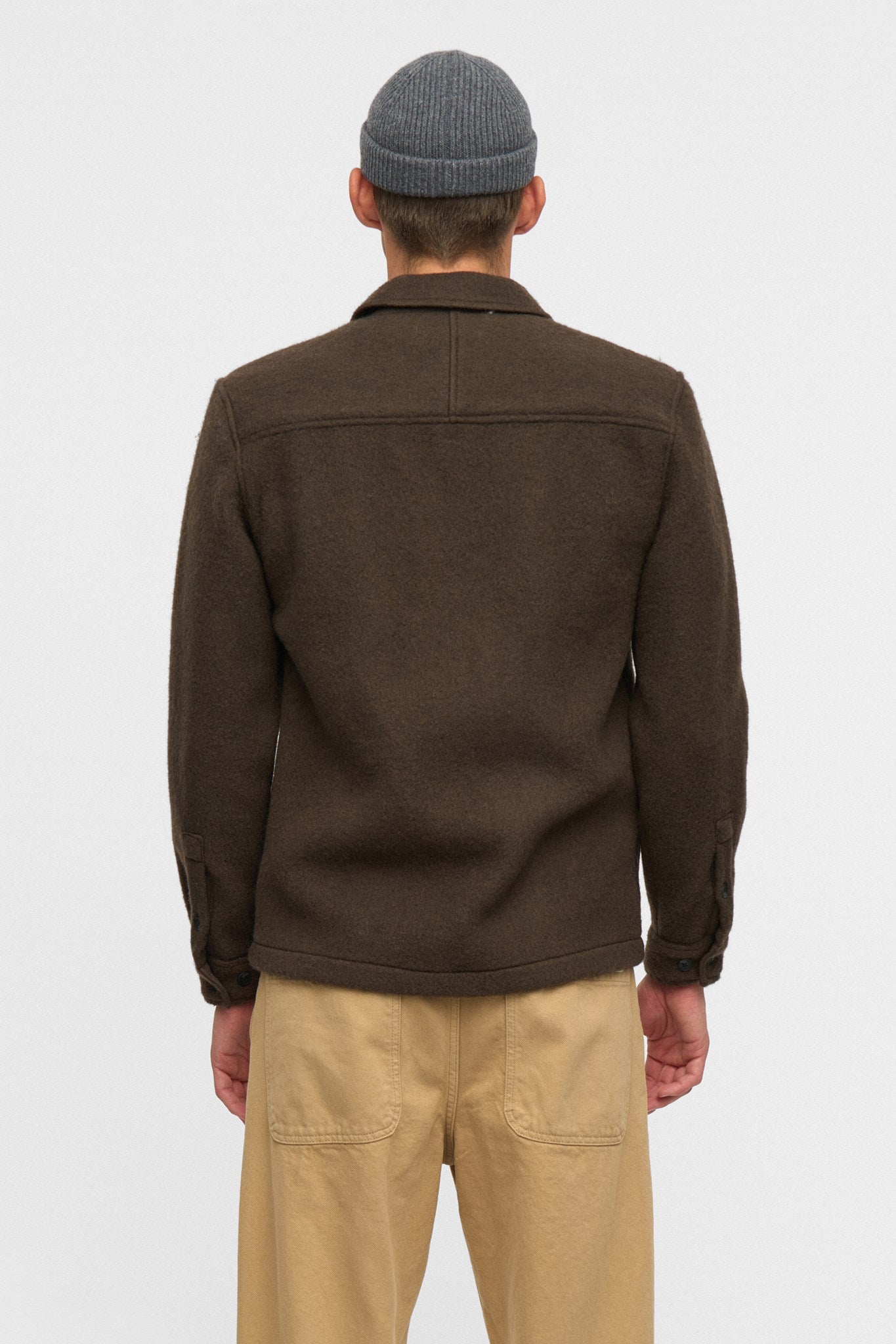 Oscar BOILED WOOL OVERSHIRT - Delicioso — vista 6