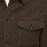 Oscar BOILED WOOL OVERSHIRT - Delicioso — vista 8