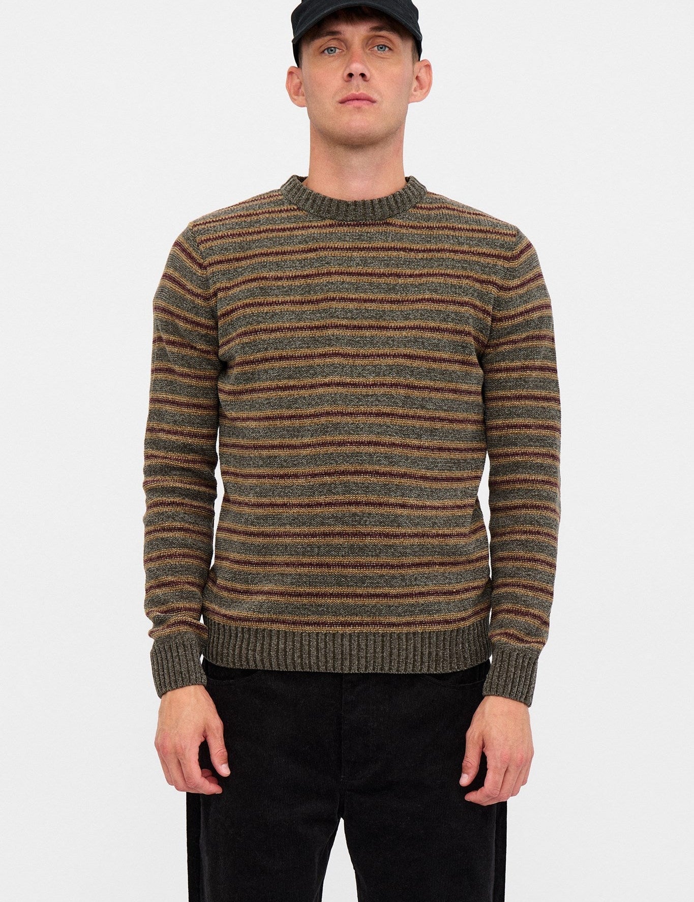 ANERKJENDT Sune Chenille Stripe Forest Night - foto oficial 4