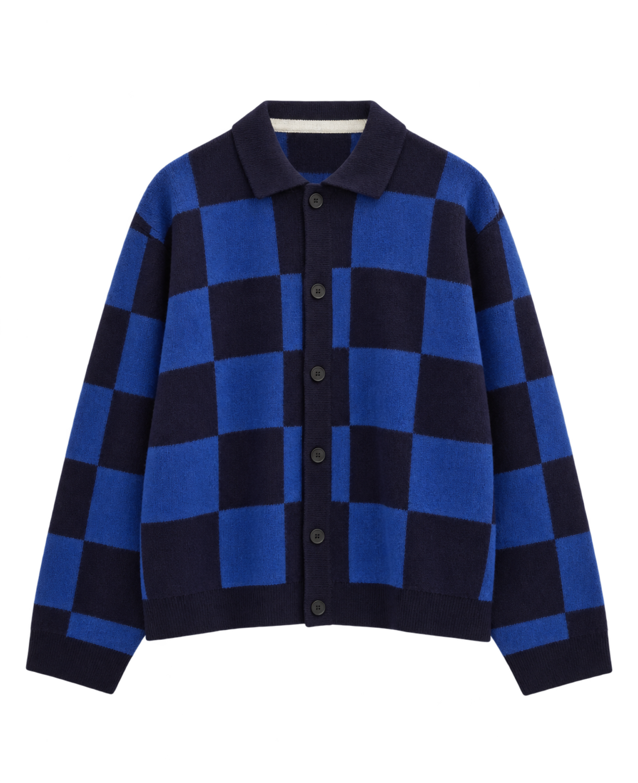 Jersey ANERKJENDT Sinus Check Merino Sky Captain