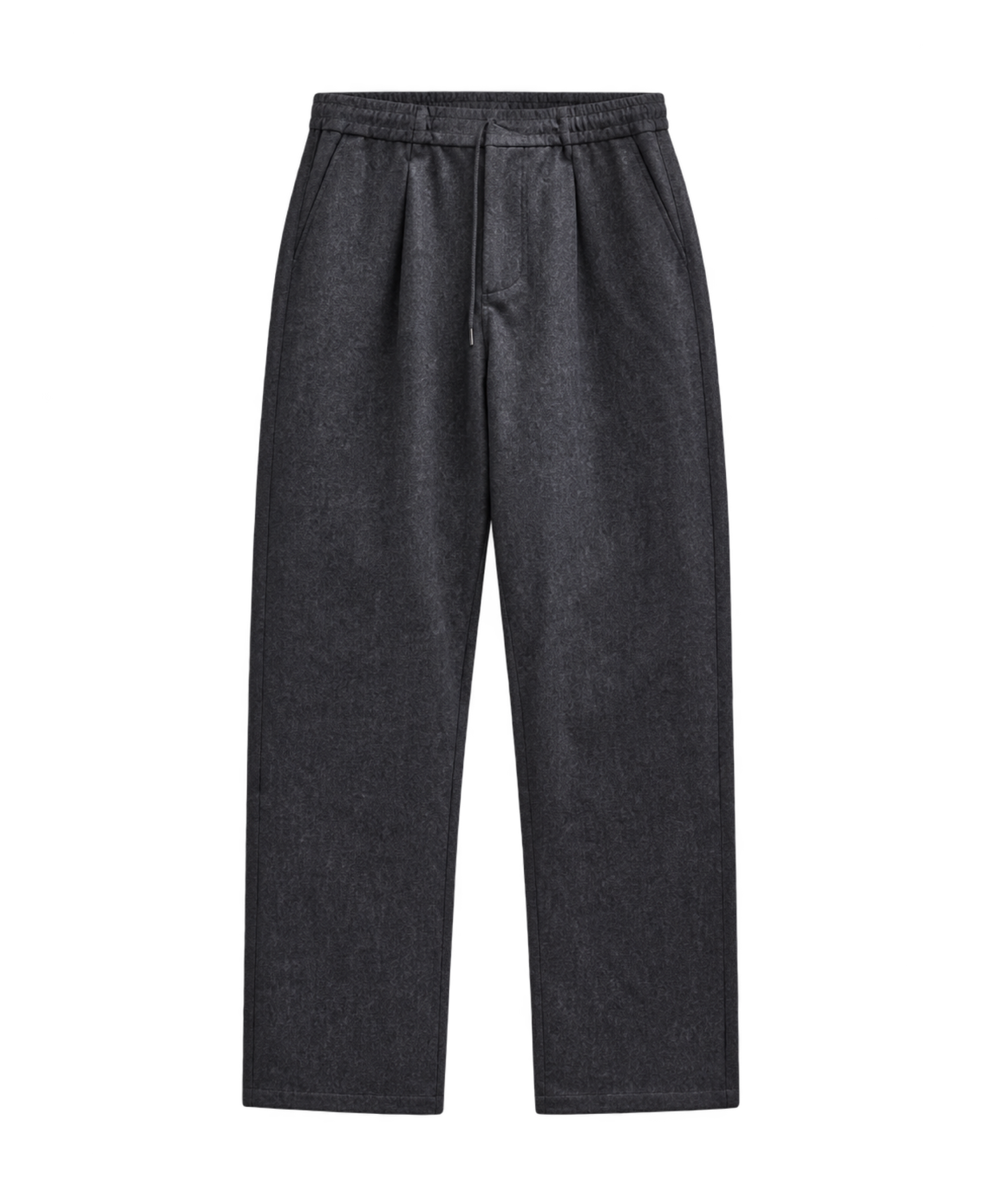 Pantalón ANERKJENDT Jan Wool Dark Grey Melange