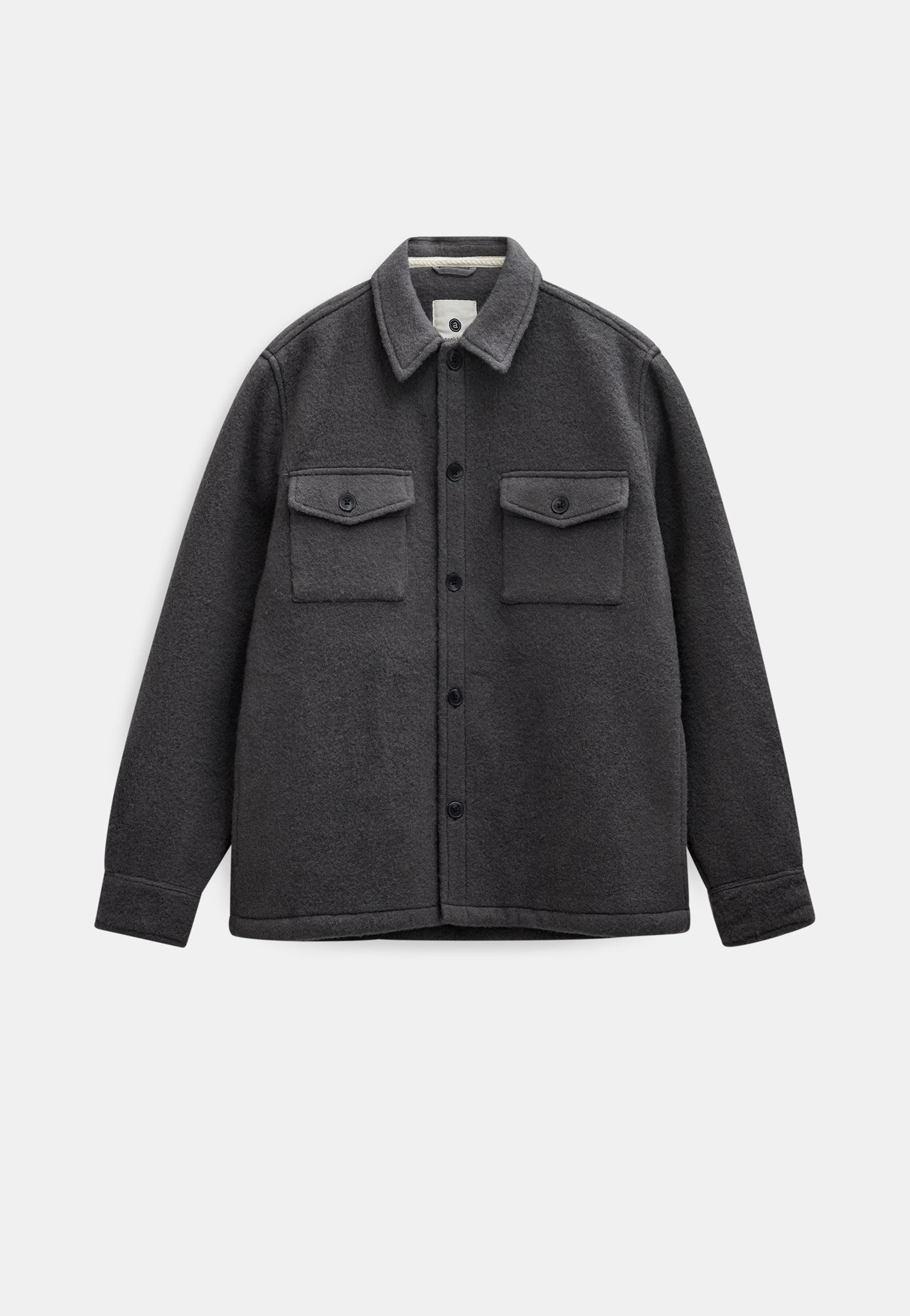 Sobrecamisa ANERKJENDT Oscar Boiled Wool Magnet, frontal