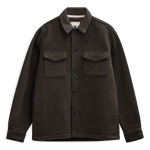 Sobrecamisa ANERKJENDT Oscar Boiled Wool Delicioso, frontal sin fondo