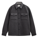 Sobrecamisa ANERKJENDT Oscar Boiled Wool Magnet, frontal sin fondo