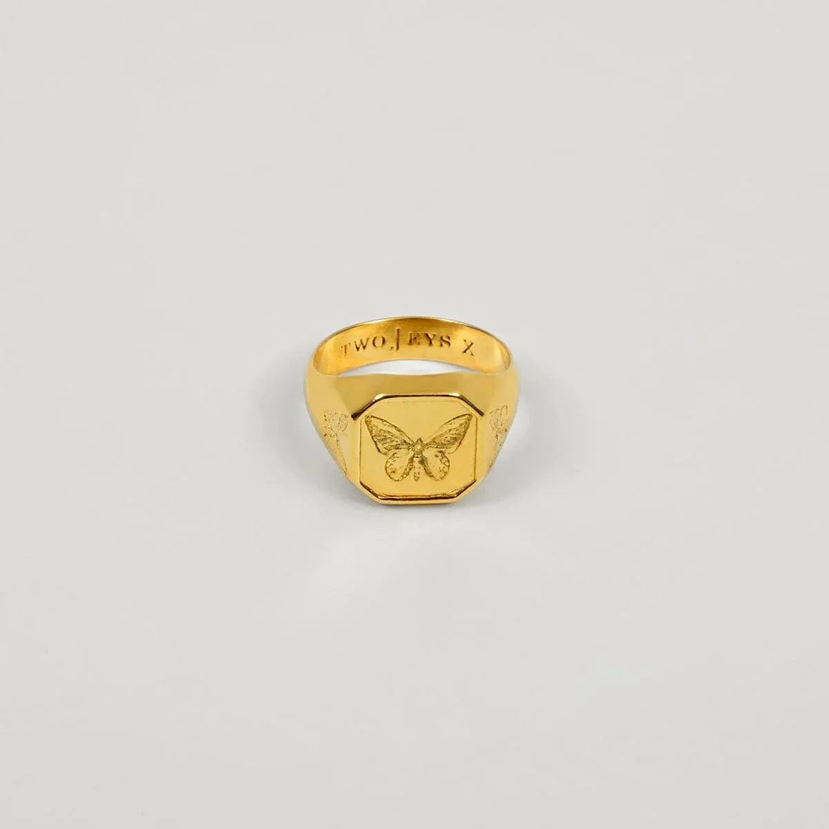 Anillo TwoJeys Butterfly Effect - ECRU