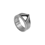 Anillo TwoJeys Triangle Silver - ECRU