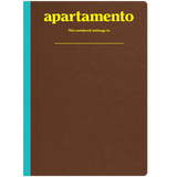 APARTMENT Magazine Notebook Brown / Turquoise