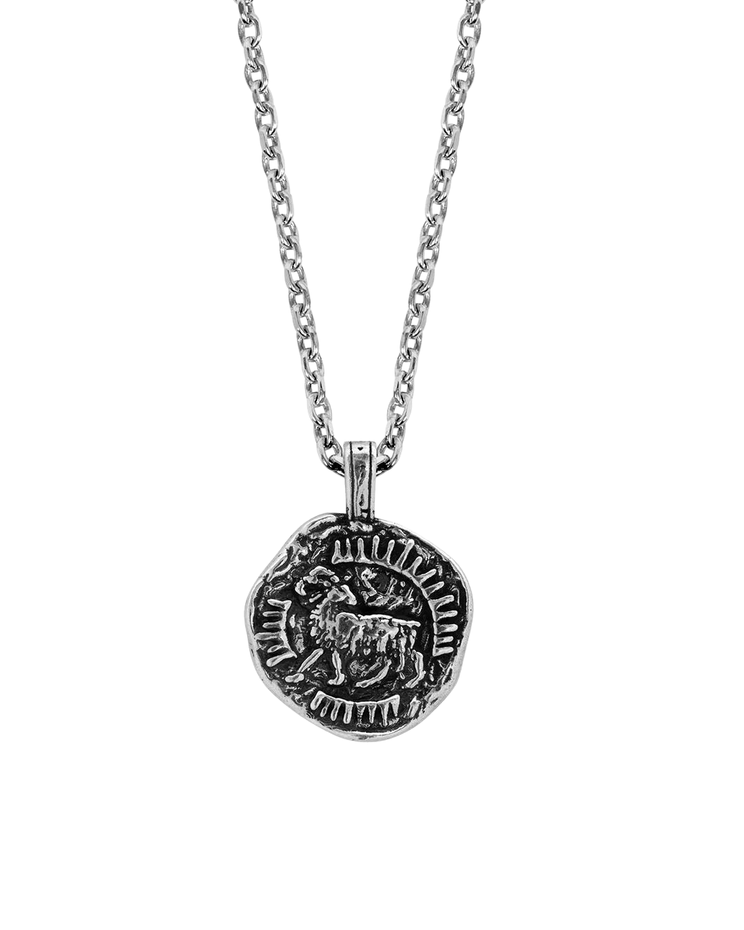 Twojeys Aries Silver Necklace