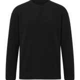 Camiseta Manga Larga ARMEDANGELS Maarkos Waffle Black