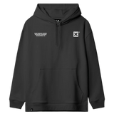 Sudadera BLUE BANANA Unisex con Capucha Atlas Black