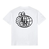 Camiseta LAST RESORT AB Atlas Monogram White Black