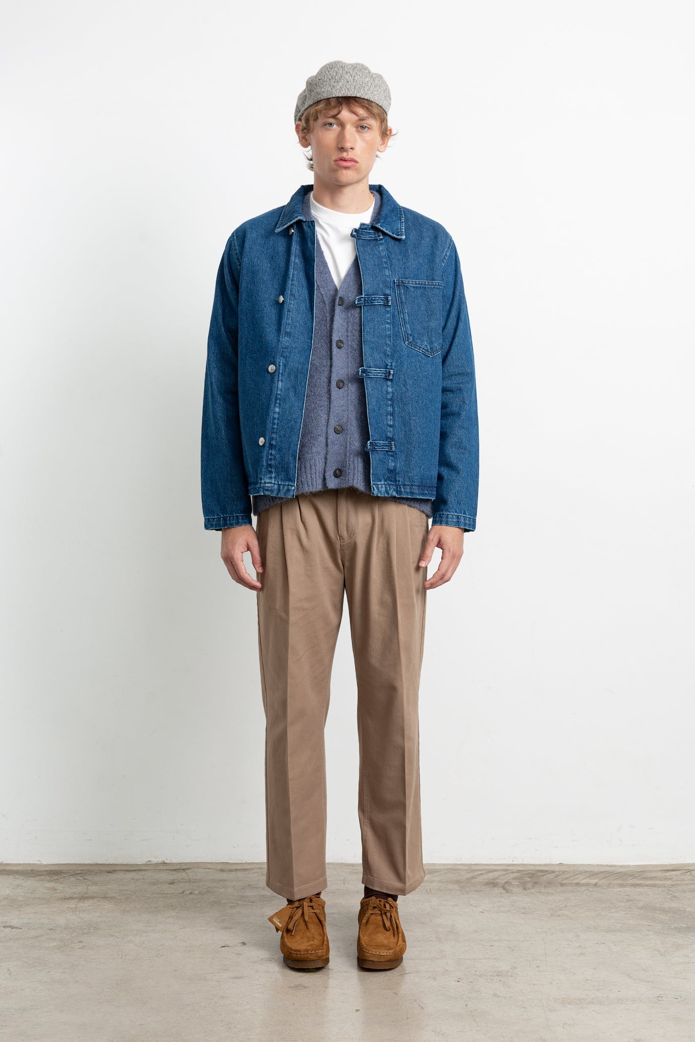 EDMMOND STUDIOS Avail Jacket Stone Wash - look 1