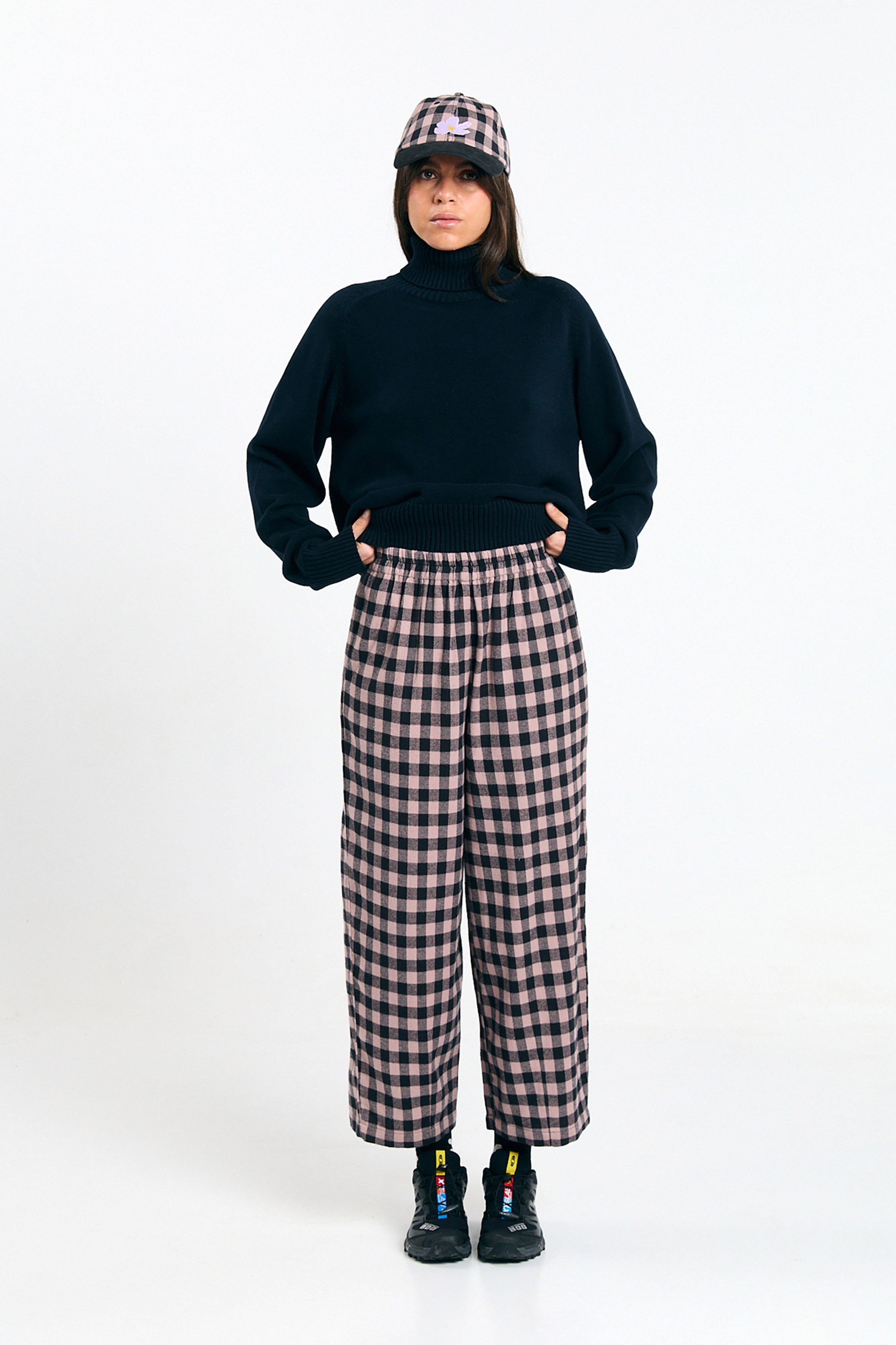Pantalón SUITE13LAB Avis Check Black