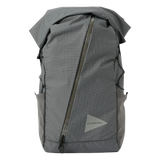 Mochila AND WANDER Ocean Rip 25L Gray - flat 2200 x 2700 transparente