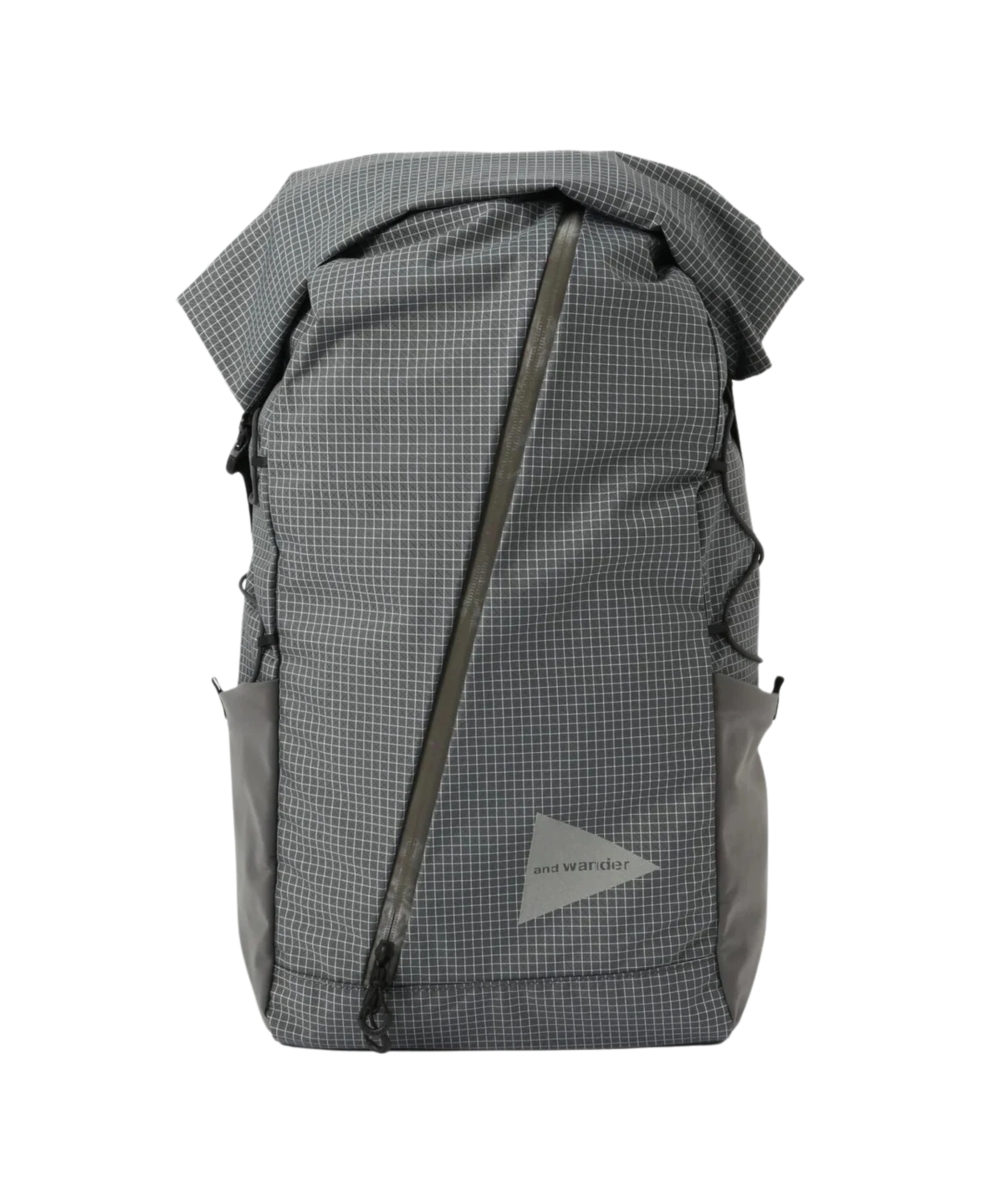 Mochila AND WANDER Ocean Rip 25L Gray - flat 2200 x 2700 transparente