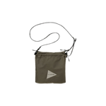 Sacoche AND WANDER Crispy Rip Khaki - flat 2200 x 2700 transparente