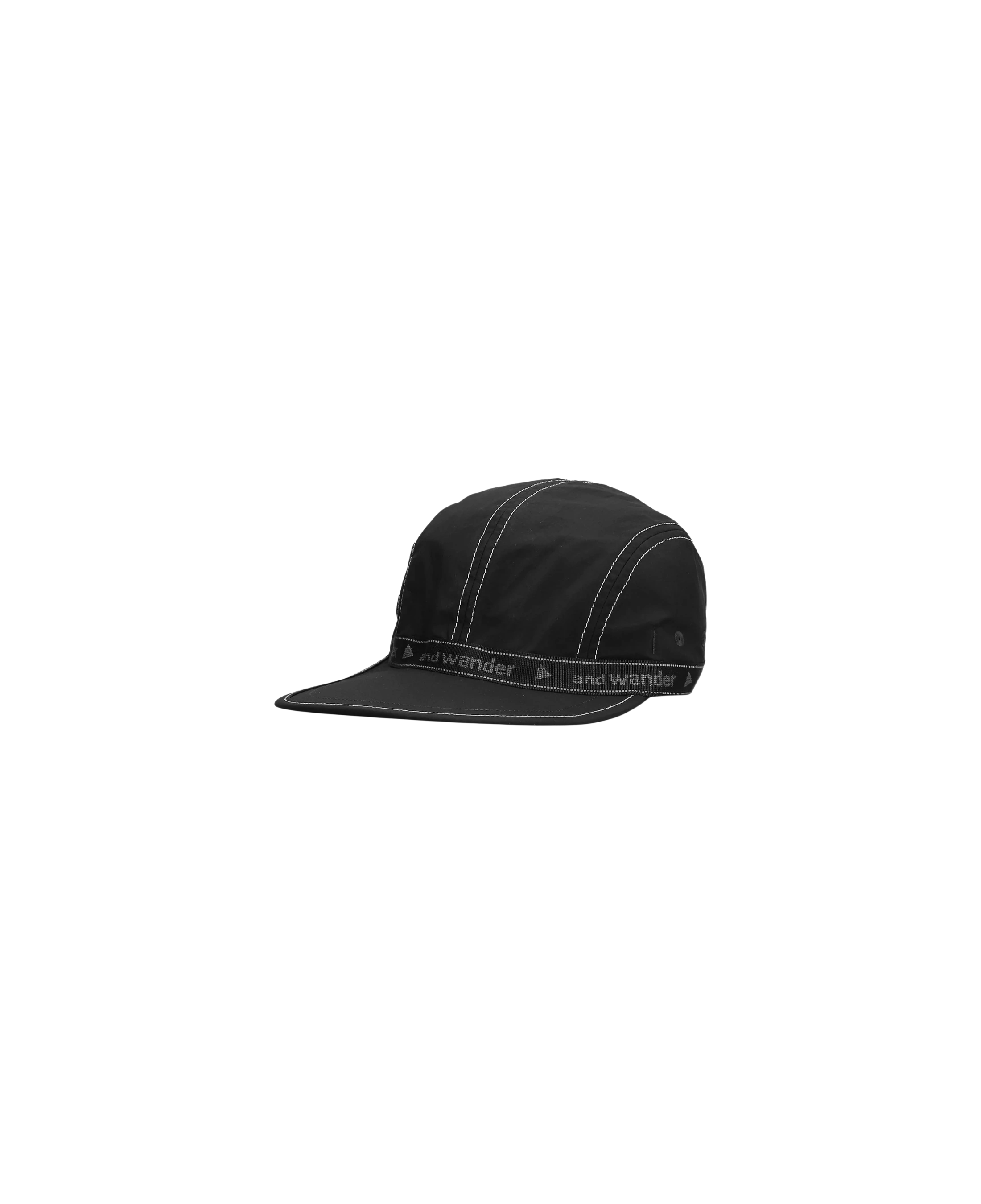 Gorra AND WANDER JQ Tape Black - flat 2200 x 2700 transparente