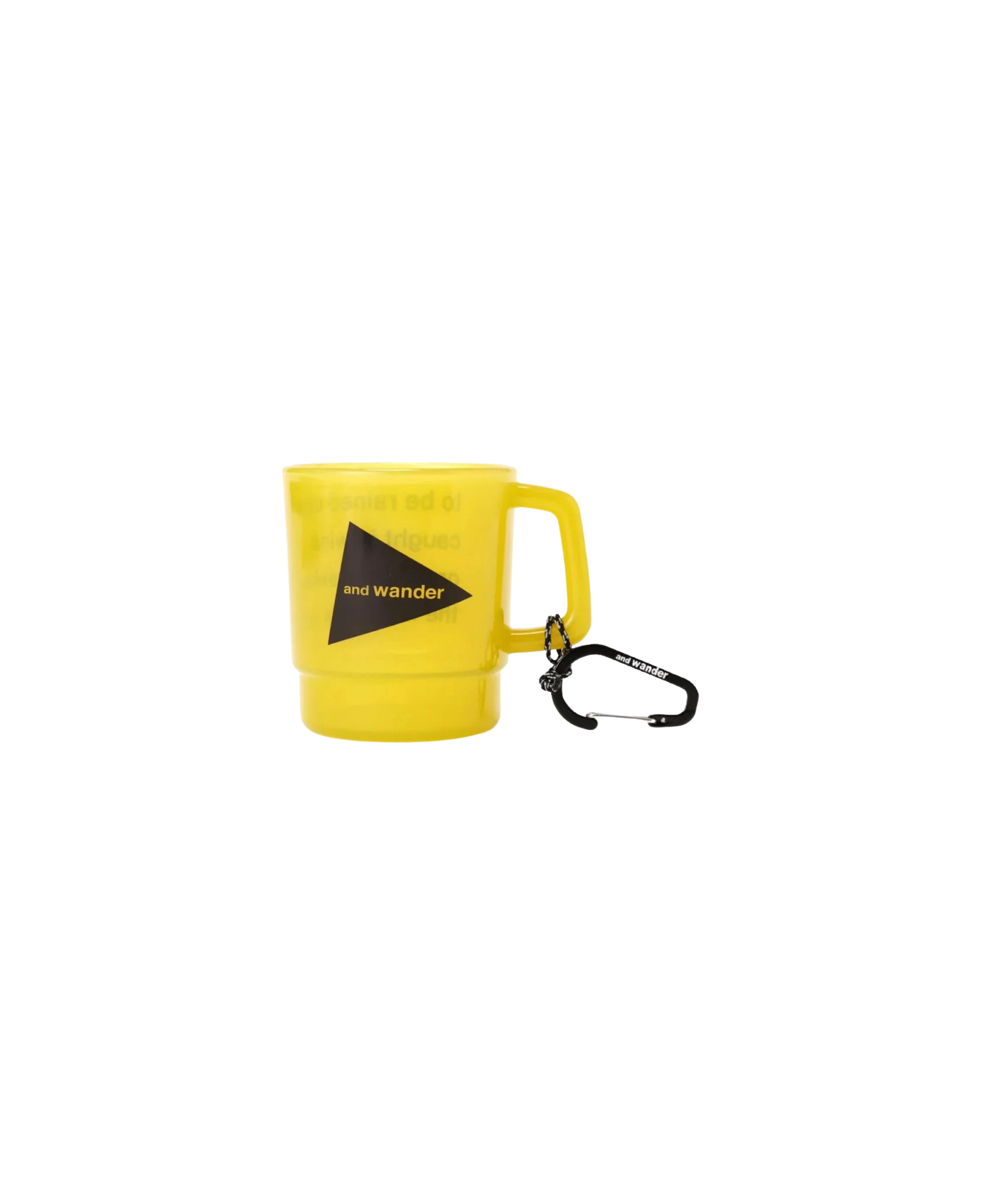 Taza AND WANDER Logo PP Yellow - flat 2200 x 2700 transparente