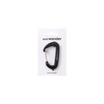 Mosquetón AND WANDER Utility Black - flat 2200 x 2700 transparente